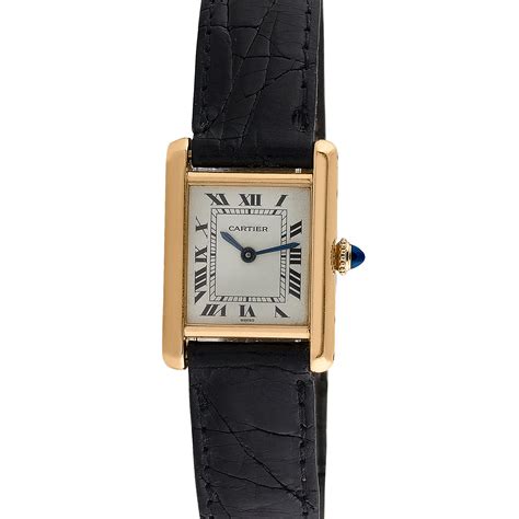 cartier vintage watches prices